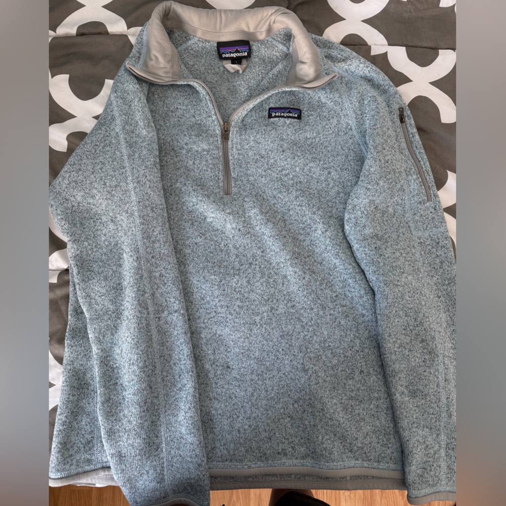 Patagonia Gray 1/4 Zip Fleece
